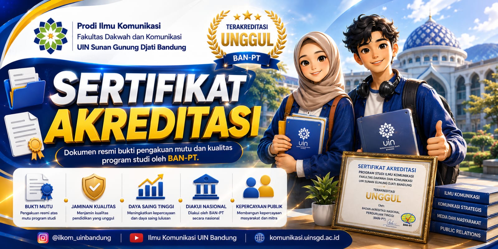 Sertifikat Akreditasi Unggul dari BAN-PT